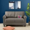 56.7" Sayan Loveseat Sofa With USB Sand Gray - Zinus -Lush Living Store GUEST 327fbeec 1b45 4ffa bb96 1396a7298a79