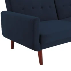 Fiore Modern Futon Faux Leather - Room & Joy -Lush Living Store GUEST 32b7efb9 773b 4cc3 bf90 c0605132b2b4