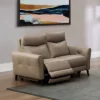 Marley Leather Power Recliner Sofa Loveseat With Power Headrests Beige - Abbyson Living -Lush Living Store GUEST 32fb2f89 0922 4995 b3a8 fa84aa6d80e9