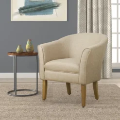 Modern Barrel Accent Chair - HomePop -Lush Living Store GUEST 3308df65 6c6f 4cc3 9356 4f8292e824a3