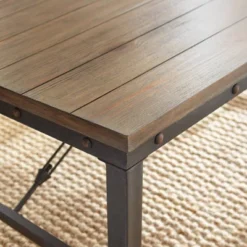 Jersey End Table Antique Oak - Steve Silver -Lush Living Store GUEST 339c9364 d183 42be b736 5f3f035a2505