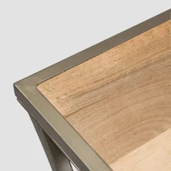 Kimball Modern Industrial Console Table Natural - Christopher Knight Home -Lush Living Store GUEST 33bf3a41 02df 4317 94ab a4f3a2bfe723