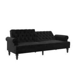 Cassidy Upholstered Futon - Paris Hilton X The Novogratz -Lush Living Store GUEST 33da9793 75d3 4d5a 97e6 79687f11ae7b
