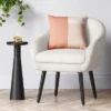 Harwell Modern Arm Barrel Chair With Wooden Legs Faux Shearling Cream - Project 62™ 1 Harwell Modern Arm Barrel Chair With Wooden Legs Faux Shearling Cream - Project 62™ -Lush Living Store GUEST 346c0590 0748 4875 b783 ff020890c4a1