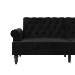 Cassidy Upholstered Futon - Paris Hilton X The Novogratz -Lush Living Store GUEST 34a00b77 6247 4820 a4d2 4c7adf8ec3e3