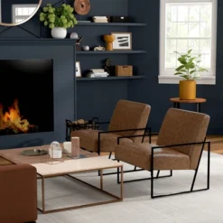 ELuxury Metal Arm Accent Chair -Lush Living Store GUEST 34abfb90 a58b 432d af76 899dc58eca60