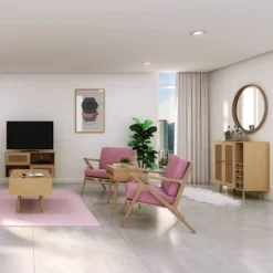 Loft & Luv Coda Console Table Natural - Atlantic -Lush Living Store GUEST 34df931b 3876 4e1e 927e c086e8004c2d