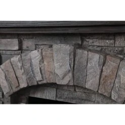 36" Freestanding Electric Fireplace Gray - Home Essentials -Lush Living Store GUEST 3540bc49 f362 42e5 8375 caf7d221bd79