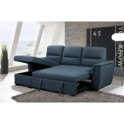 Damian Stain Resistant Fabric Reversible Storage Sectional With Pullout Bed Blue - Abbyson Living 15 Damian Stain Resistant Fabric Reversible Storage Sectional With Pullout Bed Blue - Abbyson Living -Lush Living Store GUEST 359da572 6759 4d1f 8b1d e9ef0b691e07