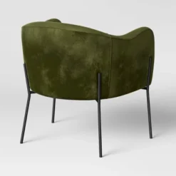 Gladden Rounded Back Anywhere Chair Dark Green - Threshold™ -Lush Living Store GUEST 3626b6f8 9117 453d ba49 abf970c92318