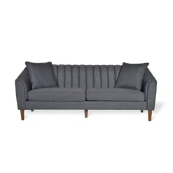 Ansonia Contemporary Fabric 3 Seater Sofa - Christopher Knight Home -Lush Living Store GUEST 3654a1c4 ddb0 4f00 bbd3 a3d7640a9e45