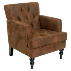 Malone Club Chair - Christopher Knight Home -Lush Living Store GUEST 366217ff 5493 4ea0 89af 186e49b63157