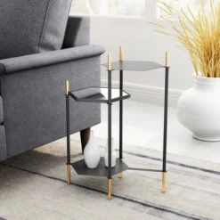 Whitfield Side Table Gold/Black - ZM Home 18 Whitfield Side Table Gold/Black - ZM Home -Lush Living Store GUEST 3726e6b8 6574 4116 a7b2 fd95556d2ca8