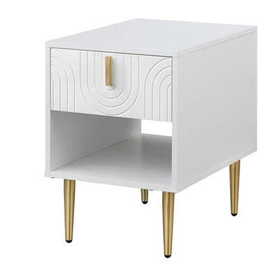 Tabaria Contemporary End Table With Drawer - Lifestorey 9 Tabaria Contemporary End Table With Drawer - Lifestorey - Image 7