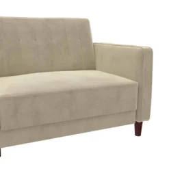 Isabella Tufted Transitional Futon - Room & Joy -Lush Living Store GUEST 37804564 aa00 43d6 b539 93660d33ce30