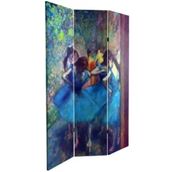 6" Double Sided Works Of Degas Room Divider Dancers - Oriental Furniture 11 6" Double Sided Works Of Degas Room Divider Dancers - Oriental Furniture -Lush Living Store GUEST 37ae42a6 ee26 46a5 8699 ec7bc590c168