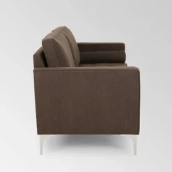 Portwall Contemporary Tufted Sofa Brown - Christopher Knight Home -Lush Living Store GUEST 380c9612 2db9 439a 9bda a44b5f7970e6