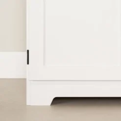 Harma 2 Door Storage Cabinet Pure White - South Shore -Lush Living Store GUEST 38671c27 dec2 40d1 a0e9 6ba692f9448d