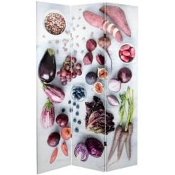 6" Double Sided Farmer's Market Canvas Room Divider - Oriental Furniture -Lush Living Store GUEST 38814cfc c88a 4b0c bdb6 2a6e29eca997