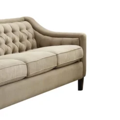 90" Suzanne Sofa Beige Fabric - Acme Furniture -Lush Living Store GUEST 39f843cc b050 45ae 82e5 8786216ad814