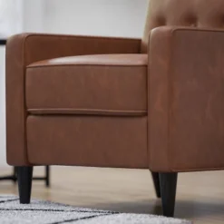 Tufted Upholstered Ergonomic Living Room Recliner - Merrick Lane -Lush Living Store GUEST 3a2990f0 df56 4310 b2b6 c89cc8243652