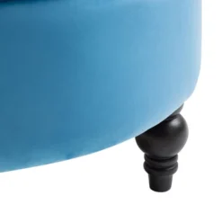 HOMCOM Retro High Back Armless Royal Accent Chair Fabric Upholstered Tufted Seat For Living Room, Dining Room And Bedroom -Lush Living Store GUEST 3b11454b 8ba7 4853 8747 ab4fba421fe2