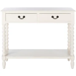 Athena 2 Drawer Console Table - Safavieh -Lush Living Store GUEST 3b556e1e f0ae 4c1f b8ab bb8e339be279