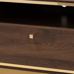 Cormac Wood And Metal 2 Door TV Stand For TVs Up To 60" - Baxton Studio -Lush Living Store GUEST 3c064531 cf62 4a58 a25f 27b47f19107b