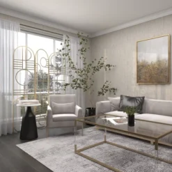 Modern Metal Room Divider Screen Gold - Olivia & May -Lush Living Store GUEST 3d4252da 7464 47a6 b170 830669e83ee1