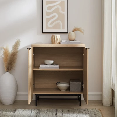 Modern 2 Door Reeded Accent Cabinet - Saracina Home 7 Modern 2 Door Reeded Accent Cabinet - Saracina Home - Image 5