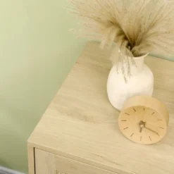 HOMCOM Accent Cabinet, Sideboard Buffet Cabinet With Rattan Doors, Adjustable Shelf And Metal Base, Boho Storage Cabinet, Natural -Lush Living Store GUEST 3db9b8b1 099f 45d8 af4c 3c8a5088d292