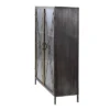 Richard Carter Display Metal Cabinet Gun Metal Antique Gold - StyleCraft