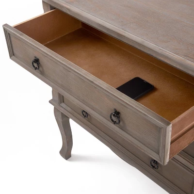 Thomas 3 Drawer Chest Gray - ClickDecor 8 Thomas 3 Drawer Chest Gray - ClickDecor - Image 6