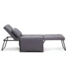 JOMEED CC70 4-in-1 Multi Function Folding Single Sofa Convertible Sleeper Bed With Retractable Footrest And 5 Level Adjustable Backrest, Gray -Lush Living Store GUEST 3e951cf4 7960 4719 8a0e 32eaa1a9544c