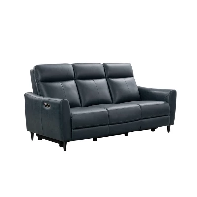 Tomasso Leather Power Reclining Sofa With Power Headrest - Abbyson Living 6 Tomasso Leather Power Reclining Sofa With Power Headrest - Abbyson Living - Image 4