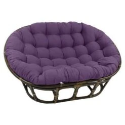 63"x45" Double Papasan With Twill Cushion - International Caravan -Lush Living Store GUEST 3eb2e804 7468 4e56 84a5 83c659278327
