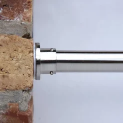 Room Dividers Now Tension Rod Room Divider Kit 8ft Tall X 6ft 8in - 9ft 6in Wide - Slate Gray (With Curtains) -Lush Living Store GUEST 3f159138 abdb 4a3b b98b b56750edf172