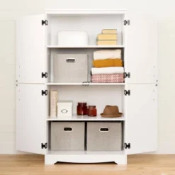 Farnel 4 Door Storage Cabinet Pure White - South Shore 17 Farnel 4 Door Storage Cabinet Pure White - South Shore -Lush Living Store GUEST 3fa954ec 3d3b 4e8f 9f91 1deb5b685dcc