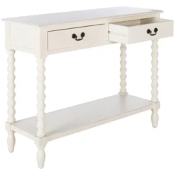 Athena 2 Drawer Console Table - Safavieh -Lush Living Store GUEST 404603d0 3e04 4d5b 8822 2cc9f706620f