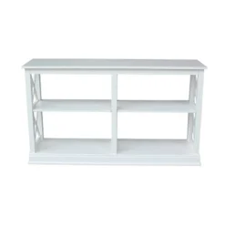 Hampton Sofa Server Table With Shelves - International Concepts -Lush Living Store GUEST 40657f1b 409c 4791 b996 0e23d45524ea