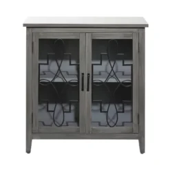 Contemporary Wood Cabinet Gray - Olivia & May 13 Contemporary Wood Cabinet Gray - Olivia & May -Lush Living Store GUEST 406f772e 09a3 4a72 867d f805a3edd132