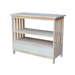 Concepts TV Stand For TVs Up To 38" Light Brown - International Concepts -Lush Living Store GUEST 4080de56 40fd 4691 8b68 72057e4e3f76