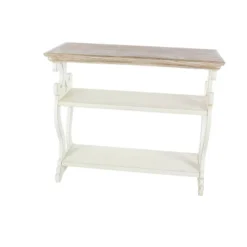 Farmhouse Wood Console Table Off White - Olivia & May -Lush Living Store GUEST 40f866a1 e6b3 4c41 8c32 96eadaafc373