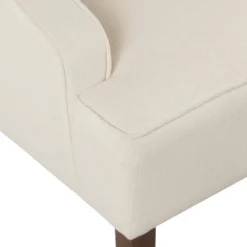 Classic Solid Swoop Arm Accent Chair - Homepop -Lush Living Store GUEST 41c30e98 e172 4256 97c7 417b1f2432a7