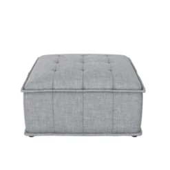 Sybil Modular Ottoman Gray Linen - Room & Joy -Lush Living Store GUEST 41f7e1c1 f5e5 4c98 8b72 f13cc5a5bd1f