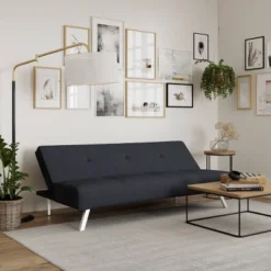 Sorenson Convertible Futon Sofa Bed Charcoal - Serta -Lush Living Store GUEST 42c7dc0f 0237 407c a304 10bec7e90c19