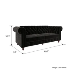 Finnley Sofa Futon - Room & Joy -Lush Living Store GUEST 433e4024 d514 46fb 9494 395c418e5e9e