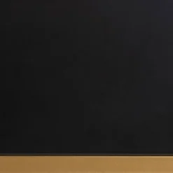 Beagan Wood And Metal 2 Drawer Console Table Black/Gold - Baxton Studio -Lush Living Store GUEST 438972a9 7d41 4e7a 9643 45563f97f886