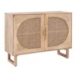 Leilani Cane Console Table - Powell -Lush Living Store GUEST 440d07f3 9849 4d71 891b 617e24c49f95