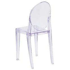 Emma And Oliver Ghost Side Chair In Transparent Crystal -Lush Living Store GUEST 441bb44b ba9a 4e60 a249 cd801ed9a9da